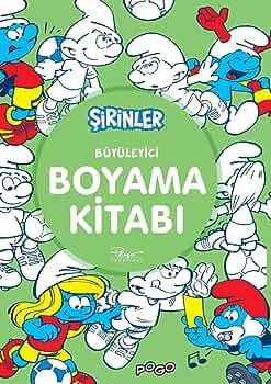 Şirinler Büyüleyici Boyama Kitabı