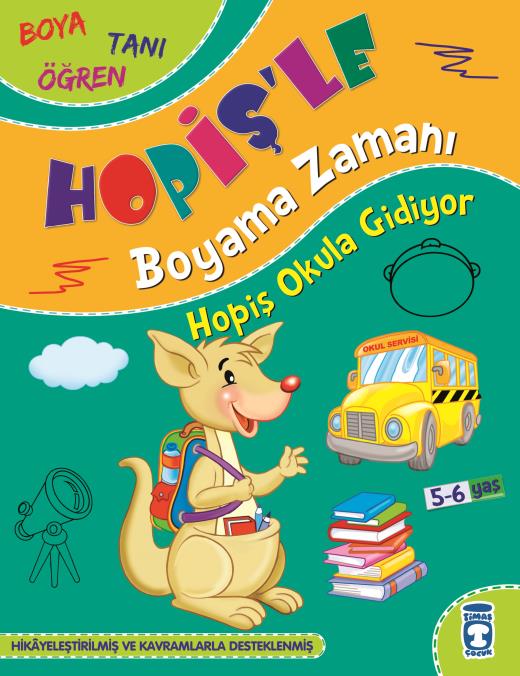 Hopiş'le Boyama Zamanı